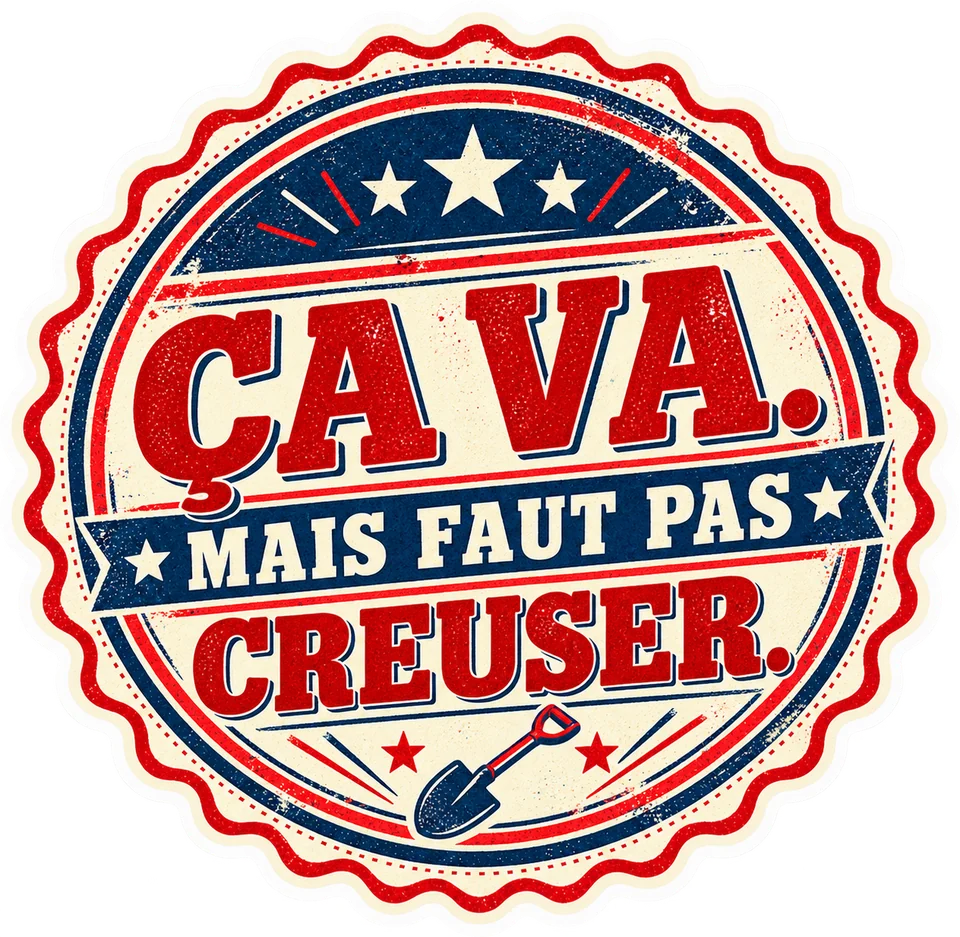Ça va, mais faut pas creuser