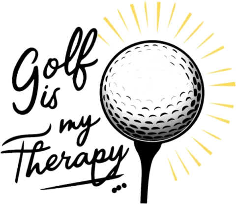 Golf is my therapy
