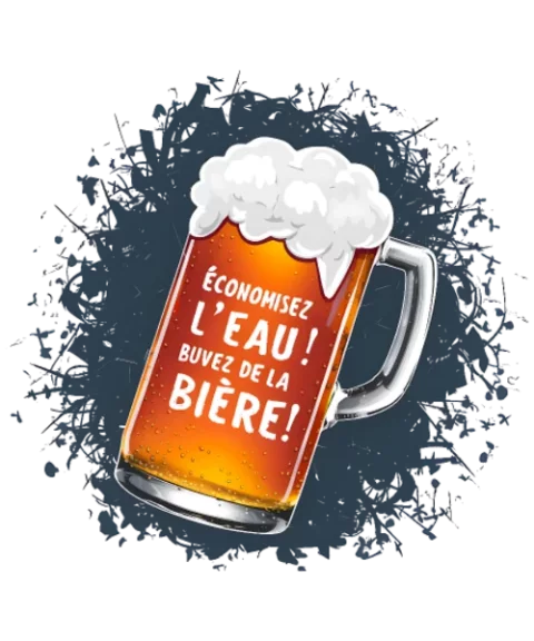 Économisez l’eau ! Buvez de la bière !