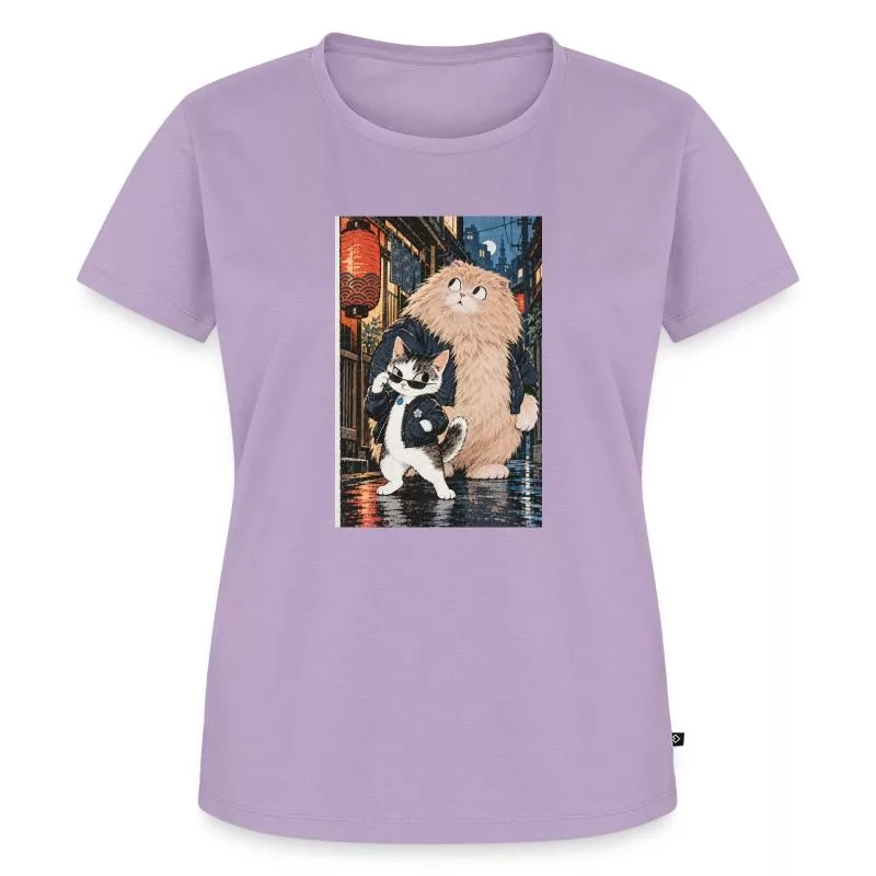 Chats de gang — Petit chef, gros bras sur T-shirt Premium bio Femme