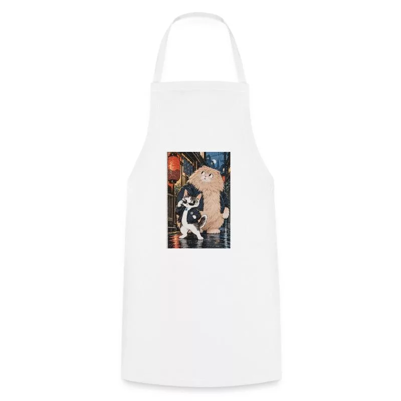 Chats de gang — Petit chef, gros bras sur Tablier de cuisine