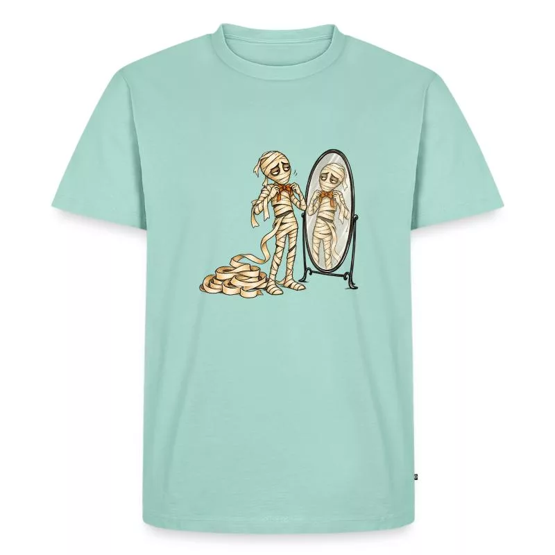 Momie : l’élégance part en bandelettes sur T-shirt Premium bio Homme
