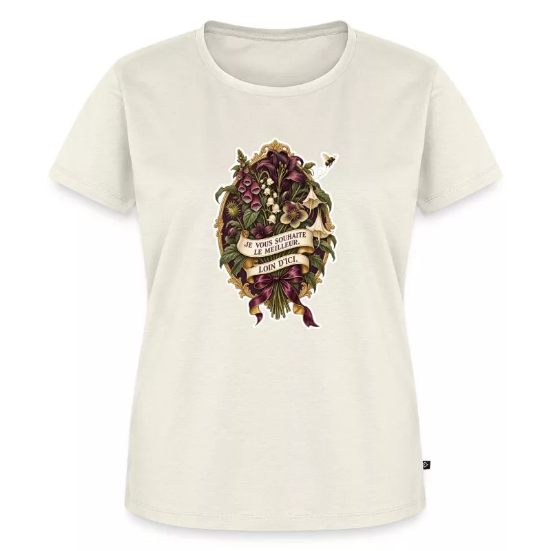 Je vous souhaite le meilleur, loin d’ici sur T-shirt Premium bio Femme