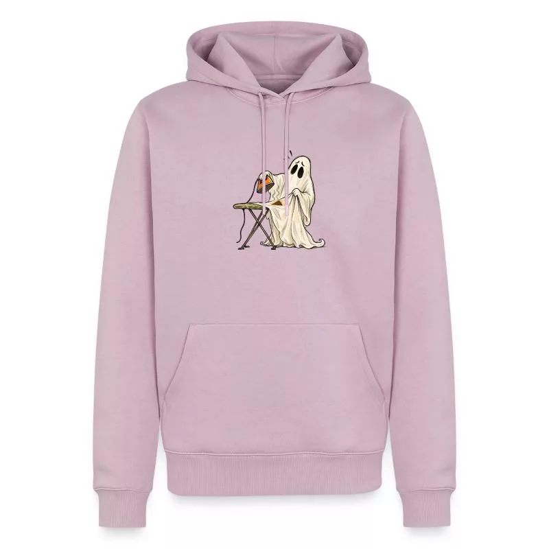 Fantôme au repassage : drap en détresse sur Sweat à capuche Premium bio Homme