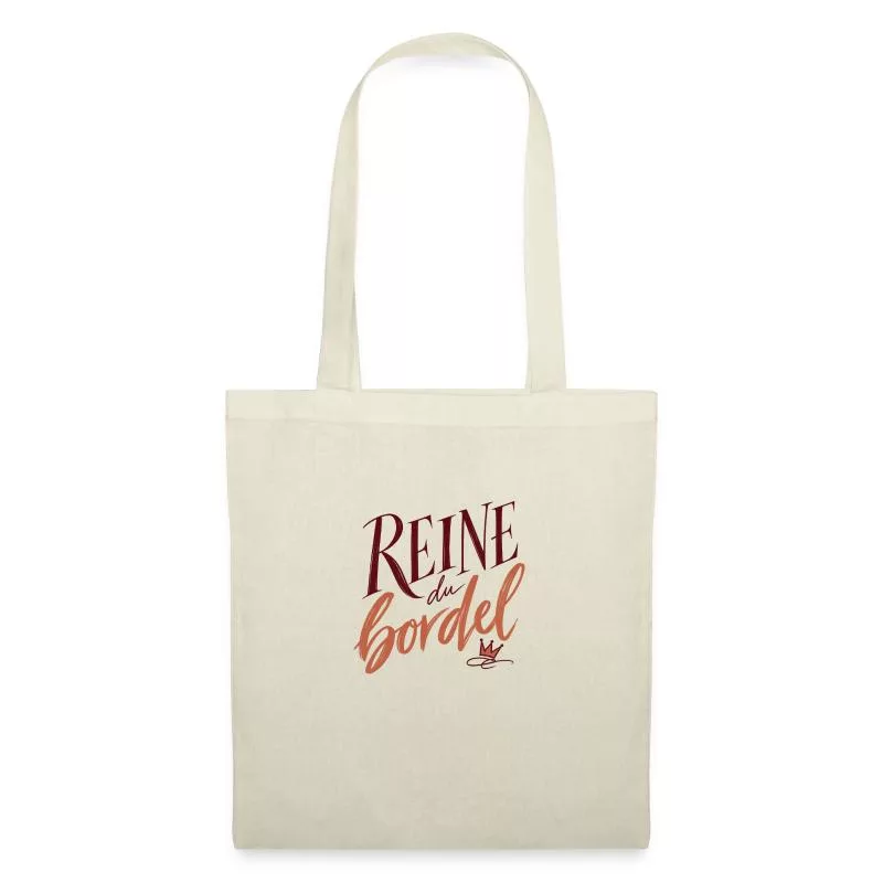 Reine du bordel sur Sac en tissu