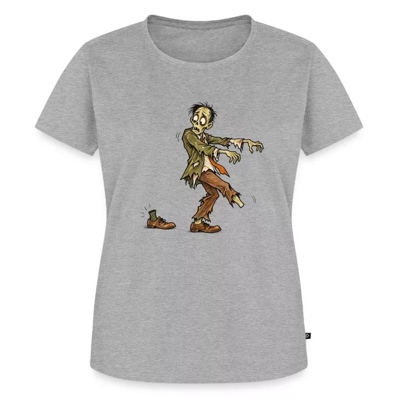 Zombie : le pied refuse de suivre sur T-shirt Premium bio Femme