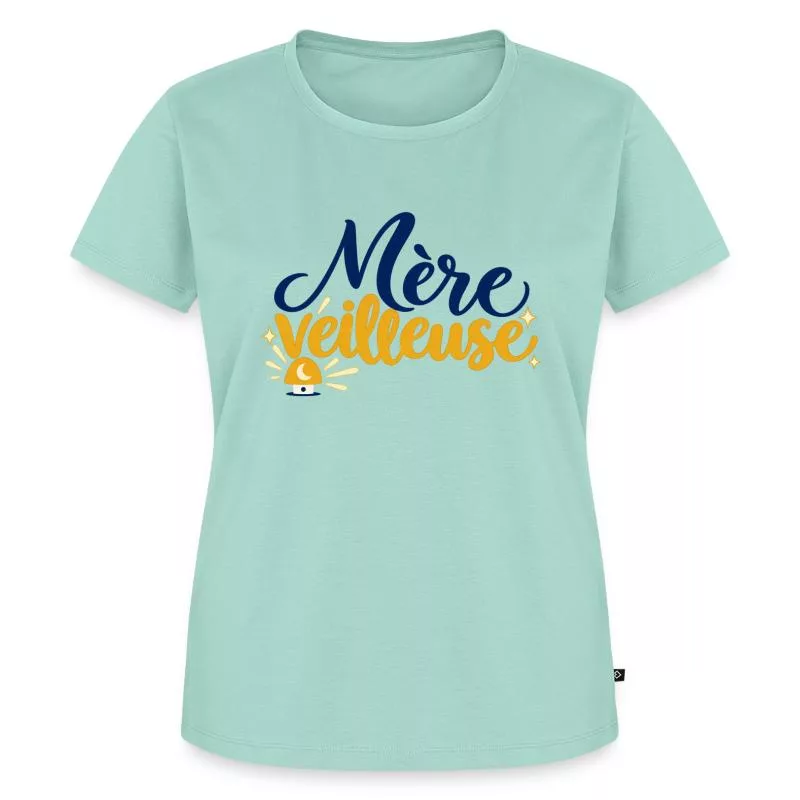 Mère veilleuse sur T-shirt Premium bio Femme