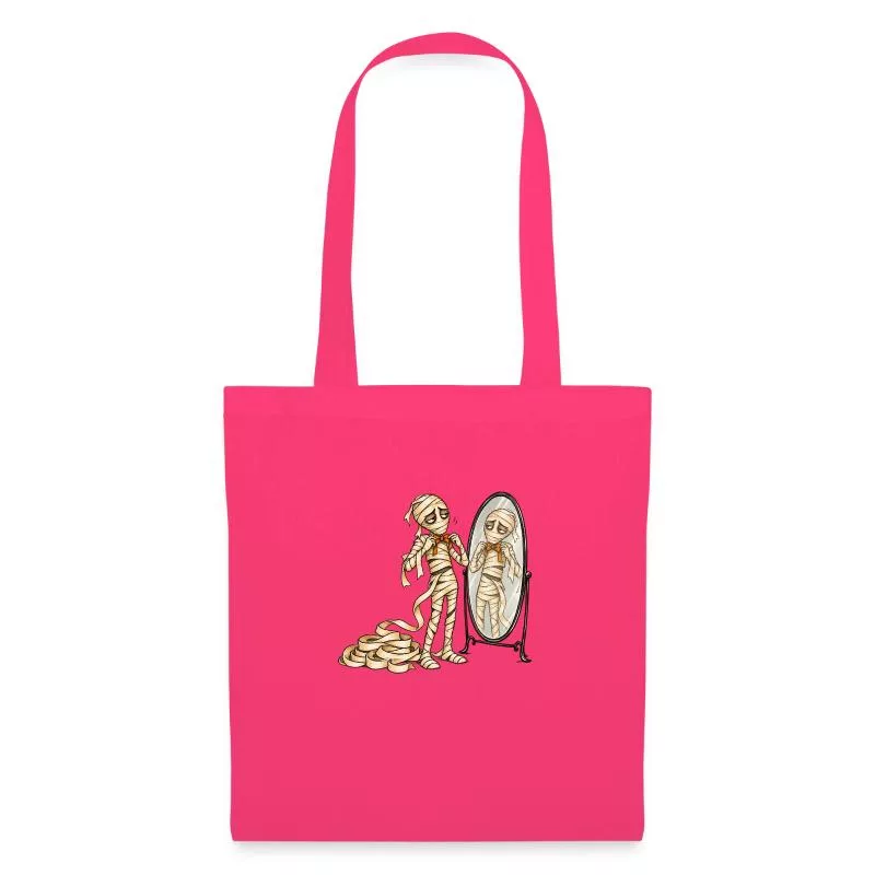Momie : l’élégance part en bandelettes sur Sac en tissu