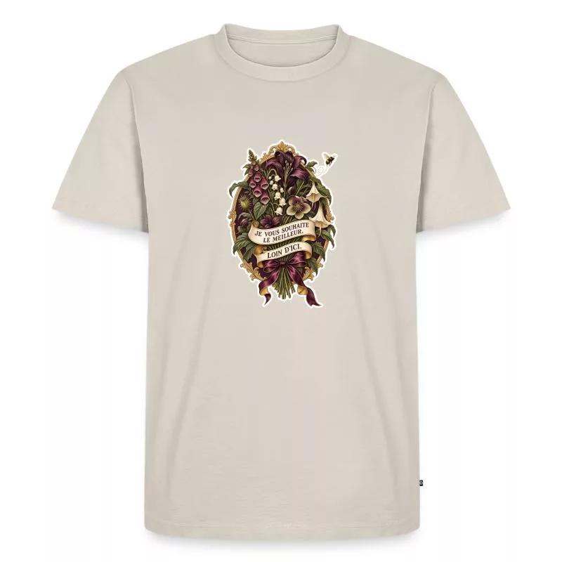 Je vous souhaite le meilleur, loin d’ici sur T-shirt Premium bio Homme