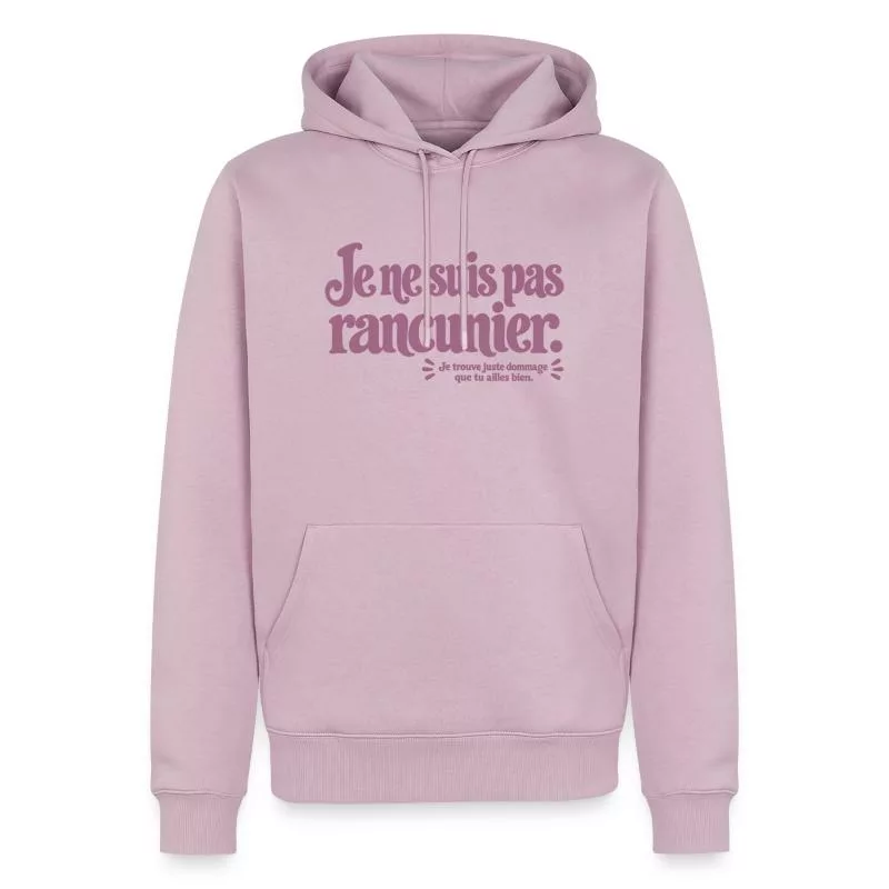 Je ne suis pas rancunier. sur Sweat à capuche Premium bio Homme
