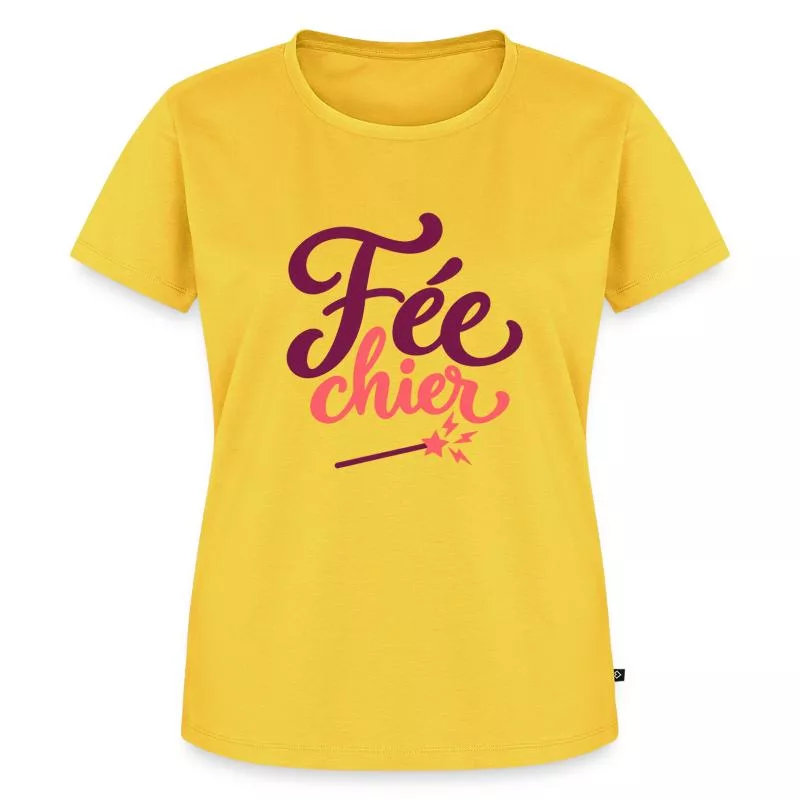 Fée chier sur T-shirt Premium bio Femme