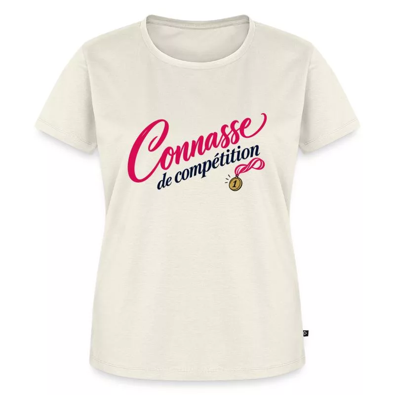 Connasse de compétition sur T-shirt Premium bio Femme