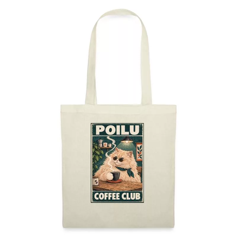 Pour le café du matin, même en déplacement — Sac en tissu · nature