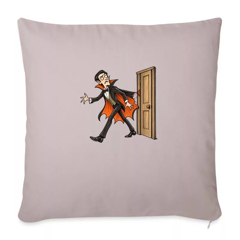 Vampire : une entrée à tout déchirer sur Housse de coussin décorative 45 x 45 cm