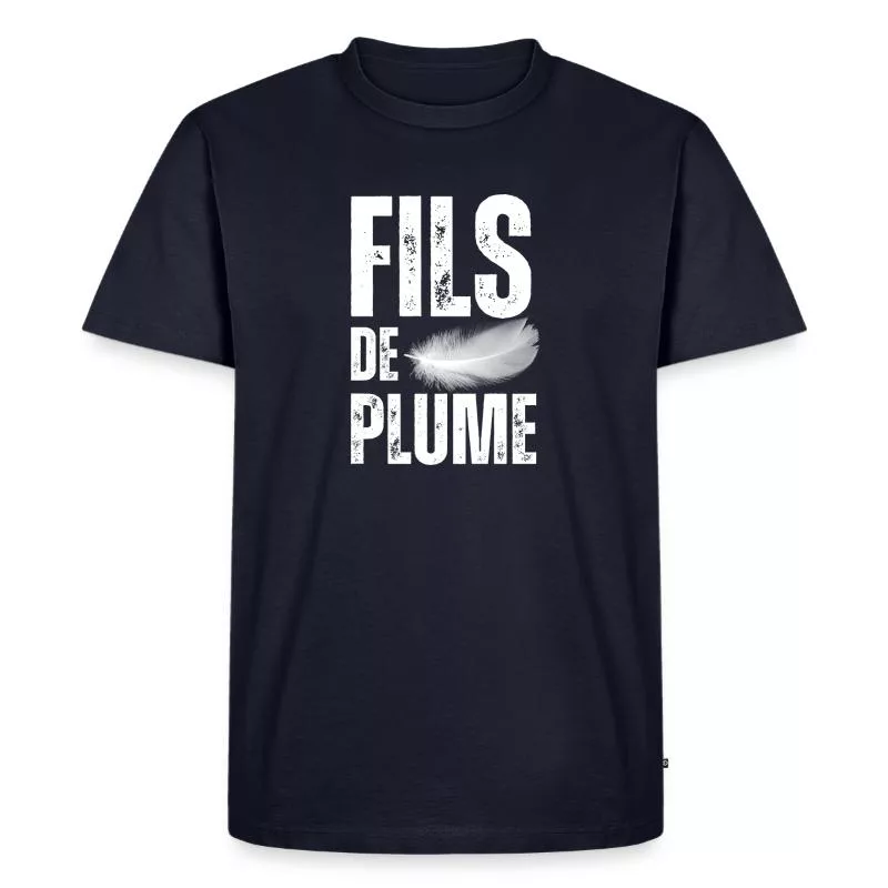 Fils de Plume sur T-shirt Premium bio Homme