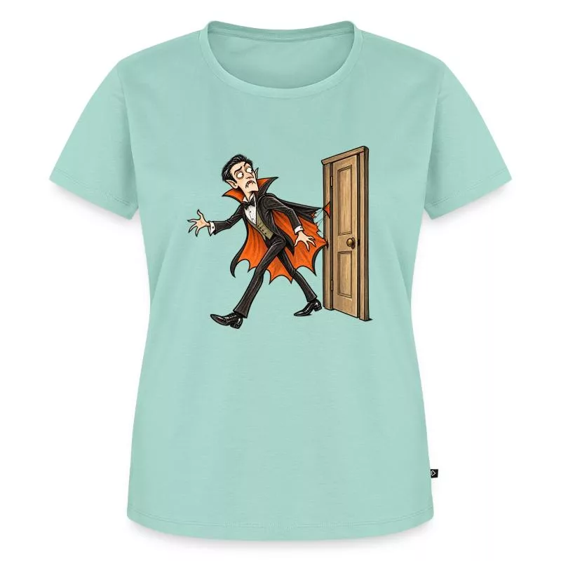 Vampire : une entrée à tout déchirer sur T-shirt Premium bio Femme