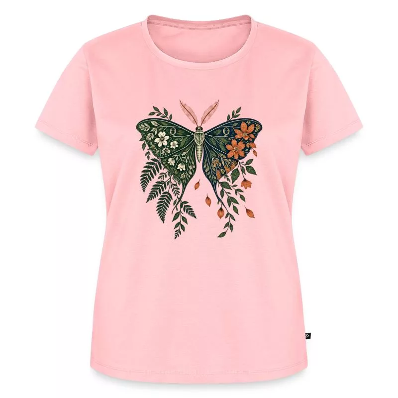 Papillon botanique – Les ailes du jardin sur T-shirt Premium bio Femme