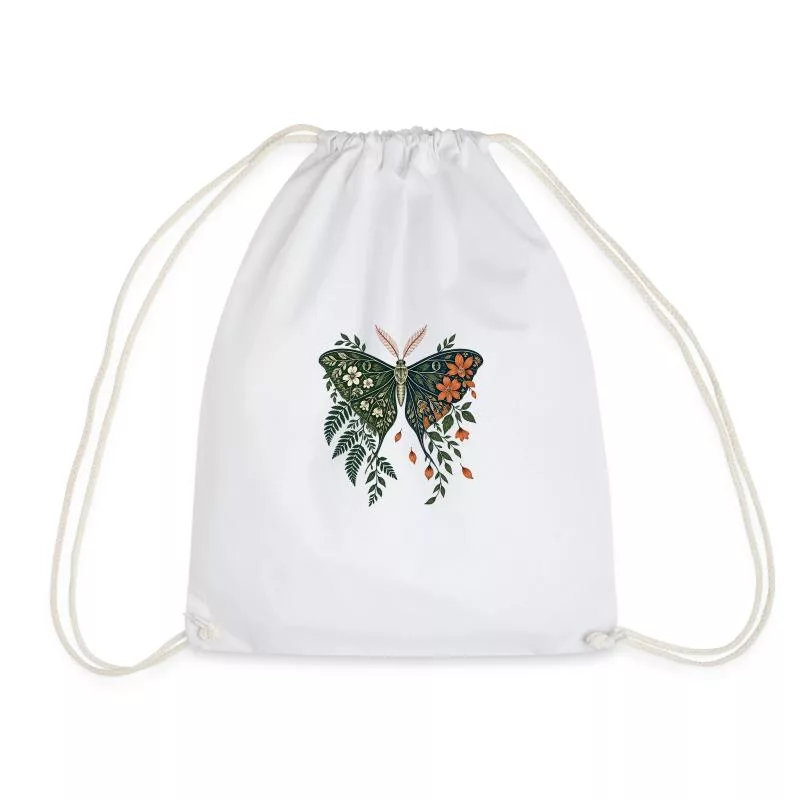 Papillon botanique – Les ailes du jardin sur Sac de sport léger