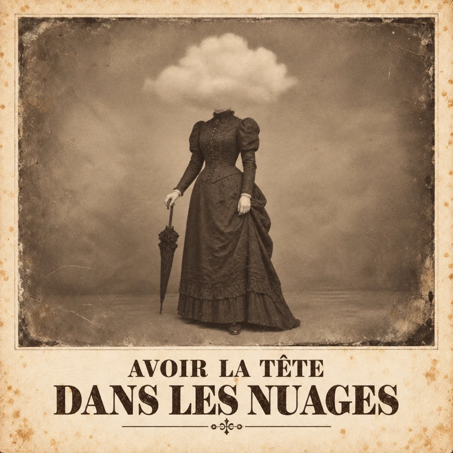 Avoir la tête dans les nuages — Absente