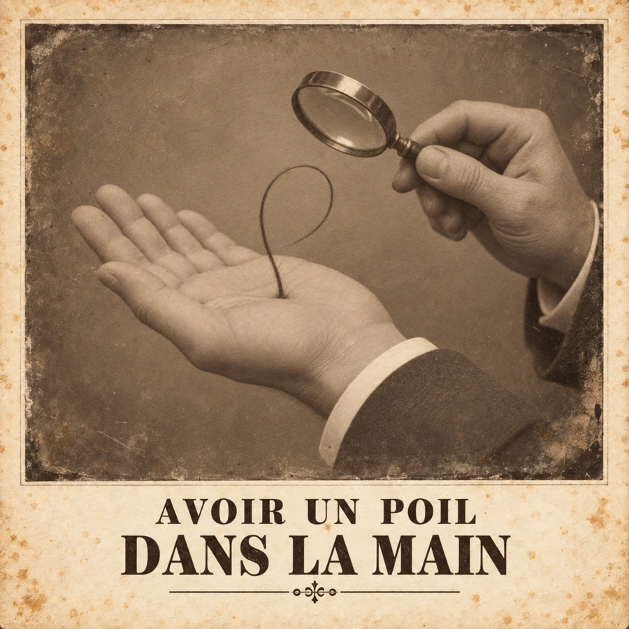 Avoir un poil dans la main — Paresse certifiée
