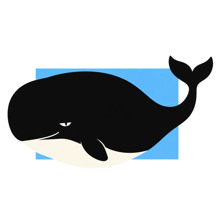Baleine trop ronde pour le cadre