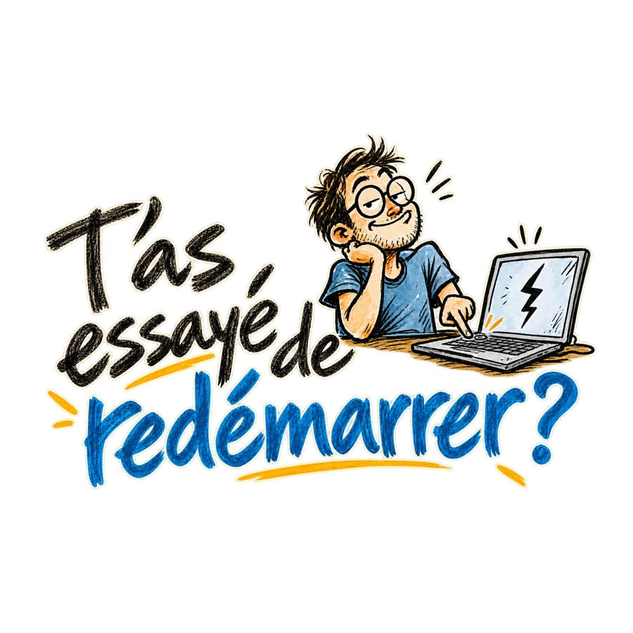 T’as essayé de redémarrer ?