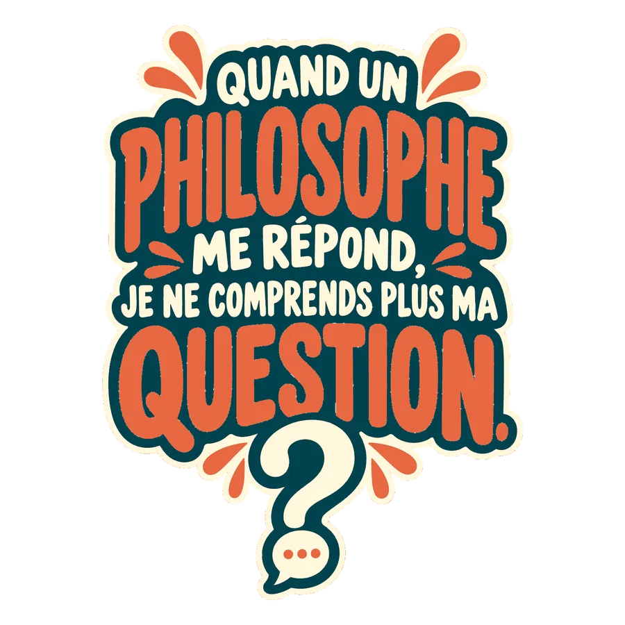 Quand un philosophe me répond