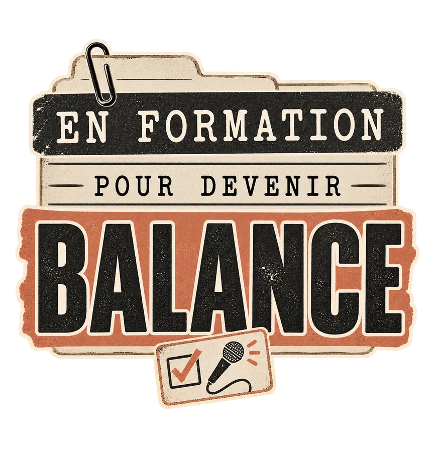En formation pour devenir balance