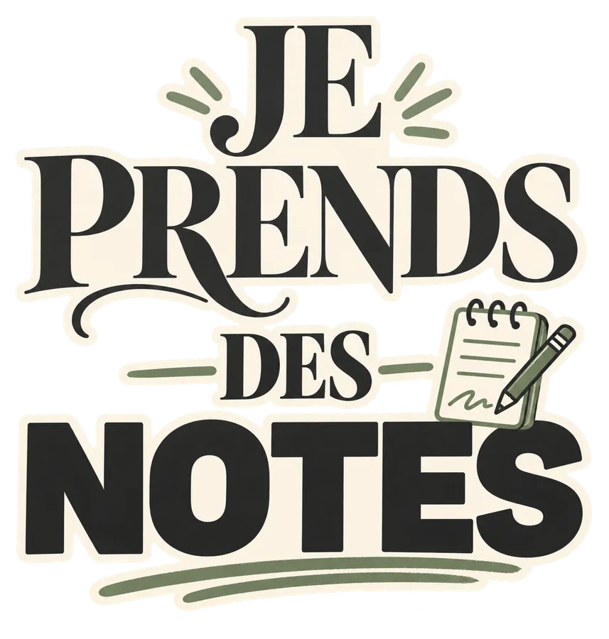 Je prends des notes – Humour bébé
