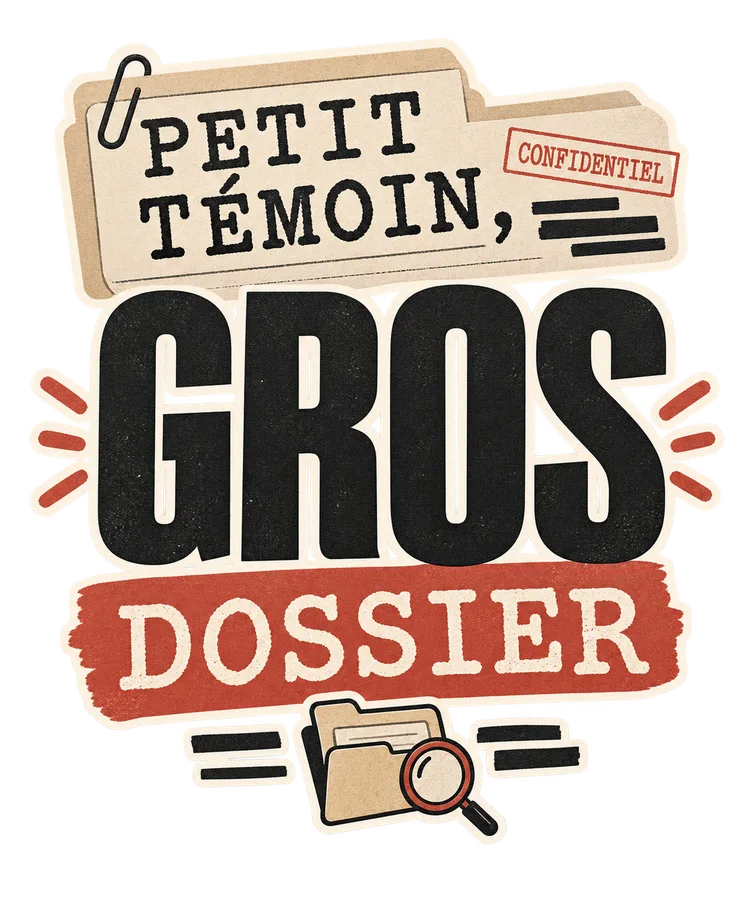 Petit témoin, gros dossier