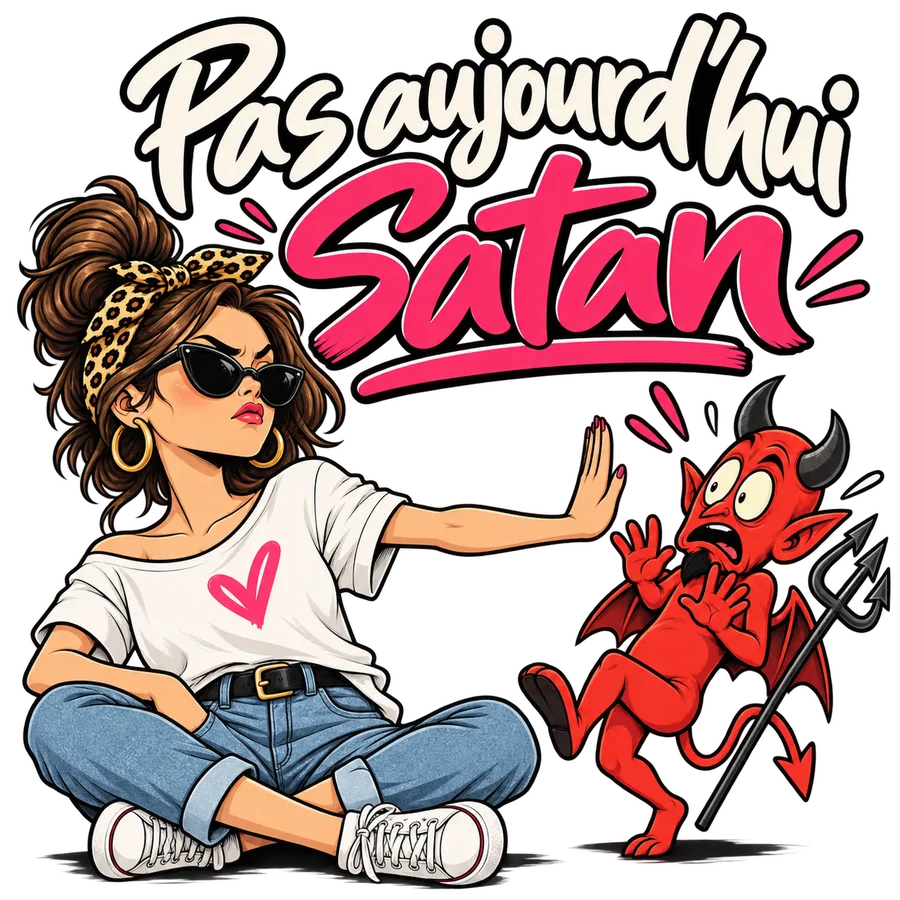 Pas aujourd’hui, Satan.