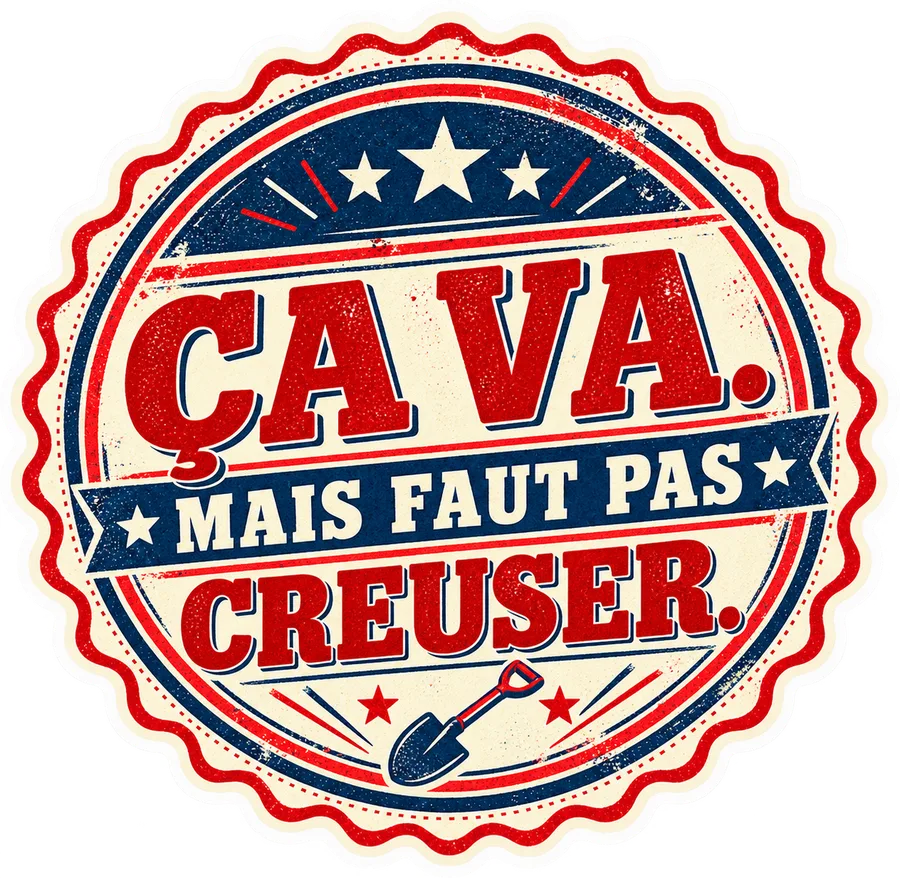Ça va, mais faut pas creuser