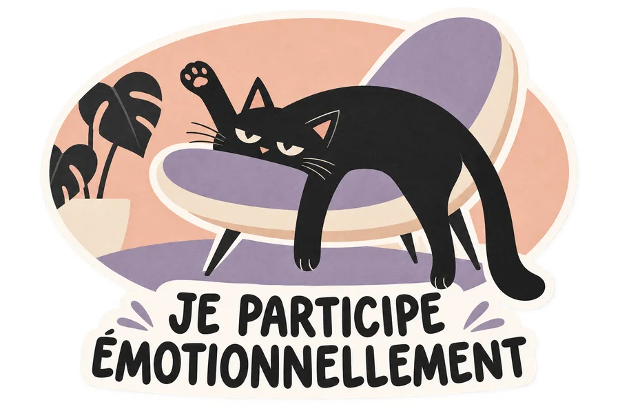 Je participe émotionnellement