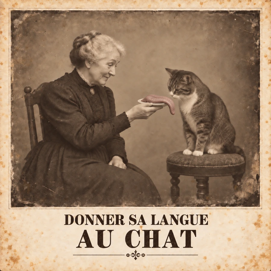 Donner sa langue au chat — Service compris
