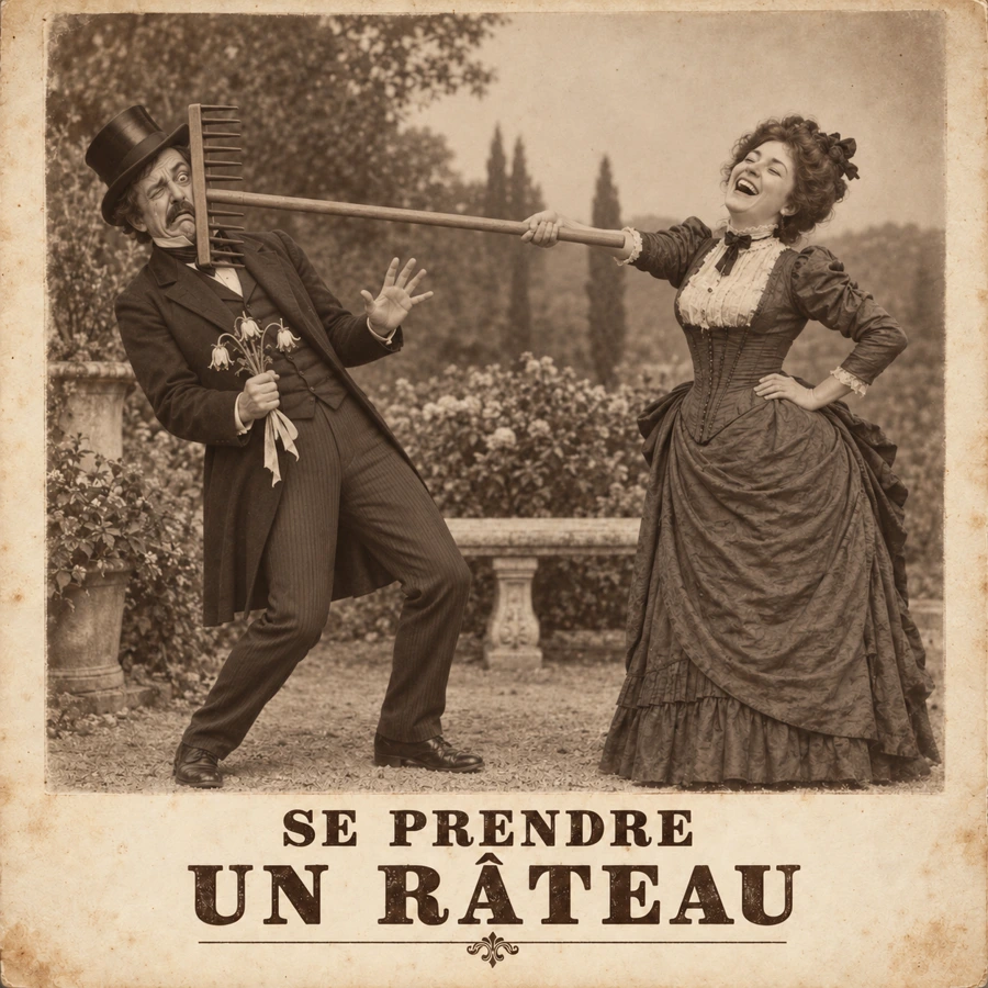 Se prendre un râteau — Refus frontal