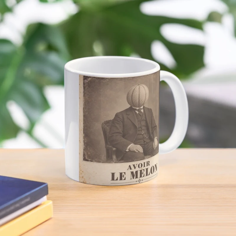 Avoir le melon — Portrait à maturité sur Mug classique