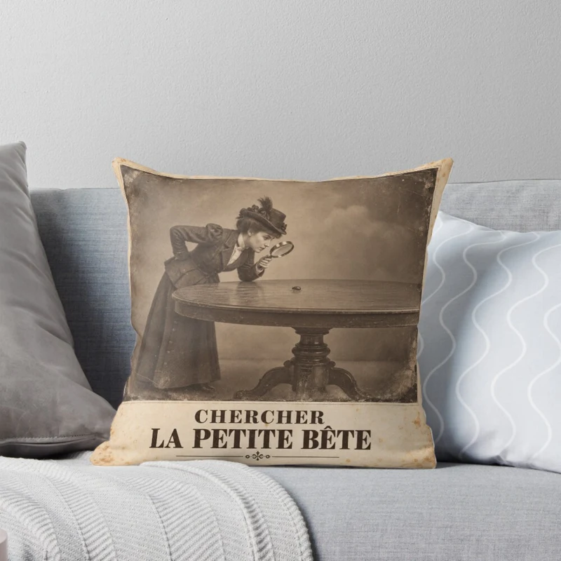Chercher la petite bête — Enquête sur presque rien sur Coussin