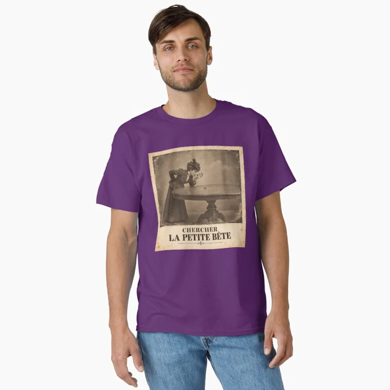 Chercher la petite bête — Enquête sur presque rien sur T-shirt classique