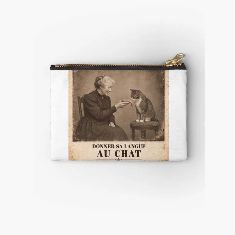 Pochette · petit format — Donner sa langue au chat