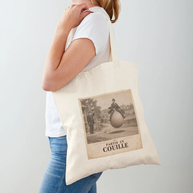Partir en couille — Voyage à rebonds sur Tote bag classique