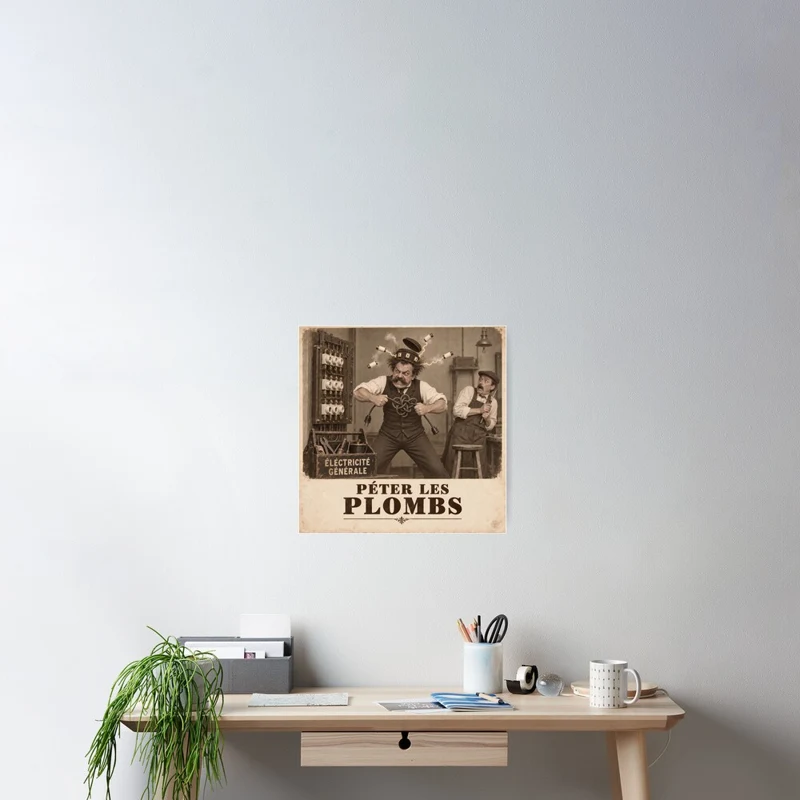 Péter les plombs — Court-circuit personnel sur Poster