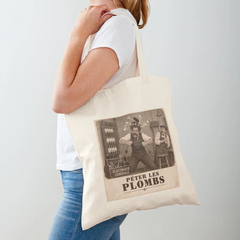 Péter les plombs — Court-circuit personnel sur Tote bag classique