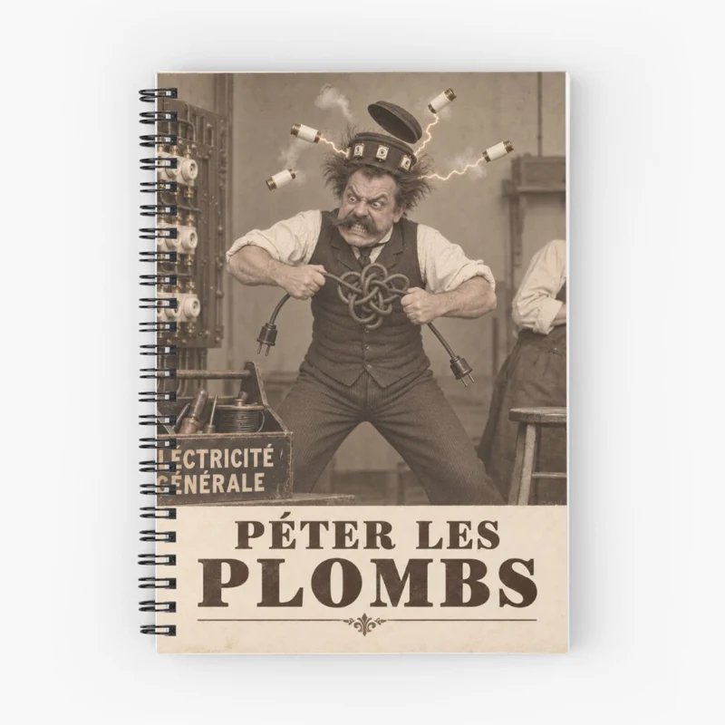 Péter les plombs — Court-circuit personnel sur Cahier à spirale