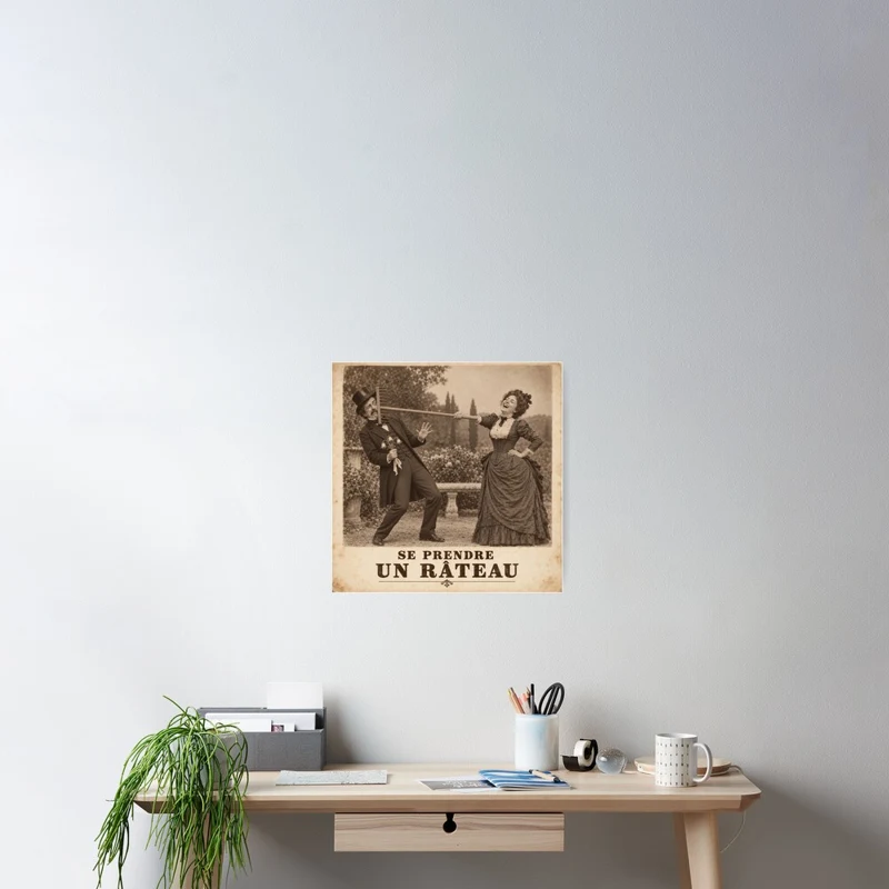 Se prendre un râteau — Refus frontal sur Poster