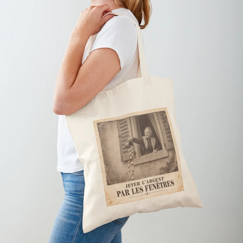 Jeter l’argent par les fenêtres — Économies volantes sur Tote bag classique