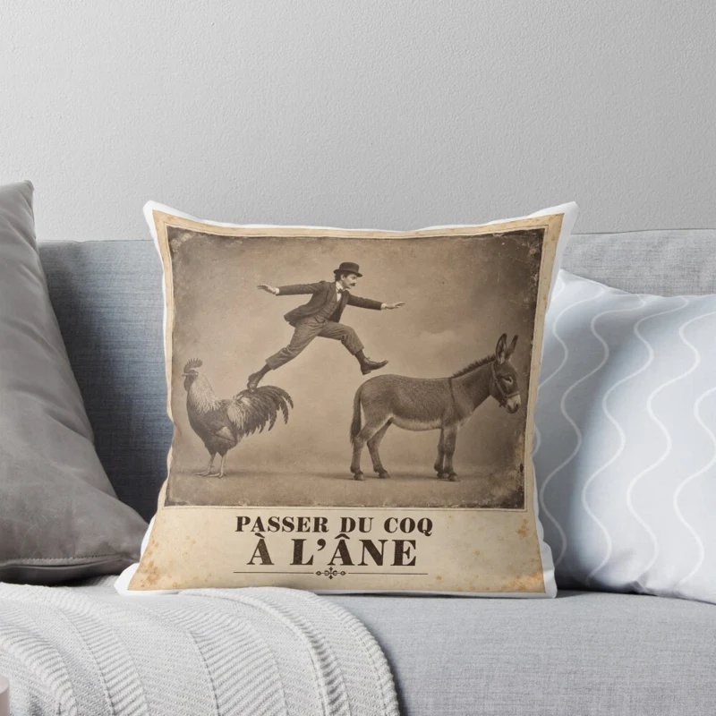 Passer du coq à l’âne — Transition acrobatique sur Coussin