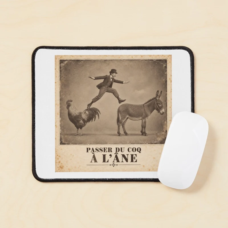 Passer du coq à l’âne — Transition acrobatique sur Tapis de souris