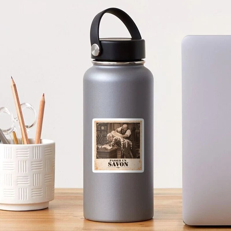 Passer un savon — Management décapant sur Sticker