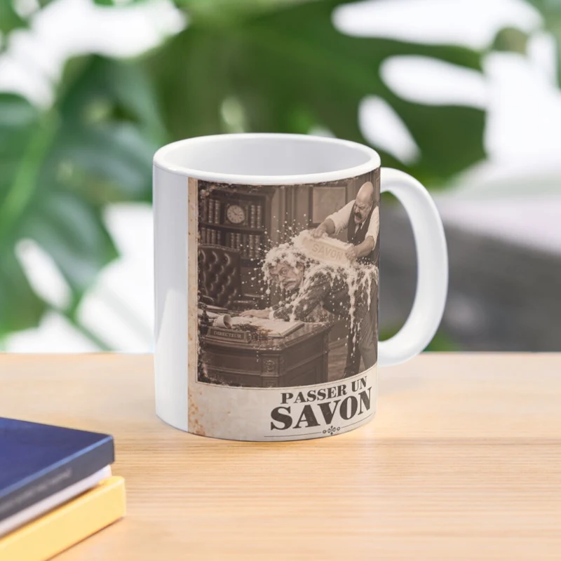 Passer un savon — Management décapant sur Mug classique