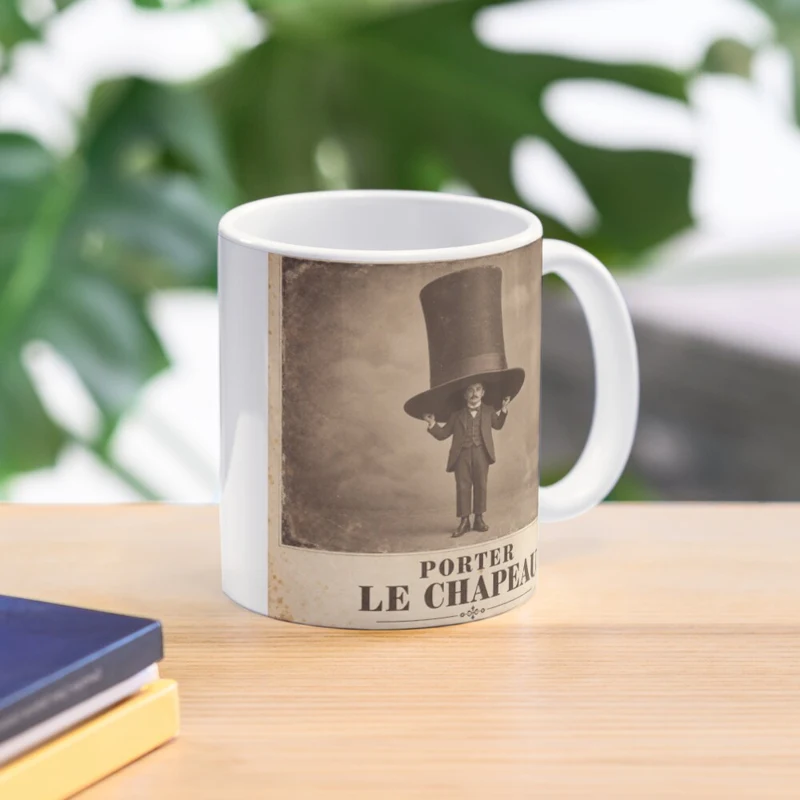 Porter le chapeau — Responsabilité grand format sur Mug classique